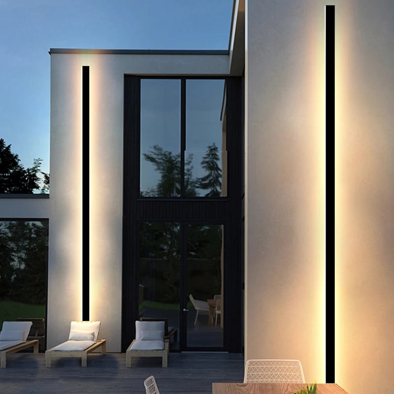 LED Outdoor Wall Light Modern Waterproof