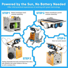 Solar Robot Toy DIY