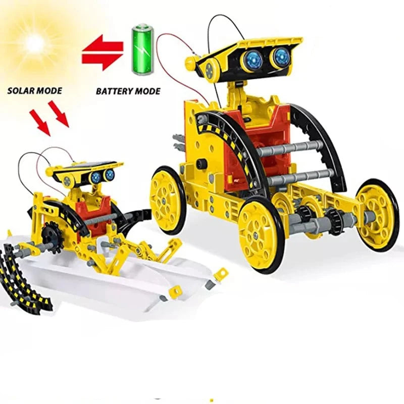 Solar Robot Toy DIY