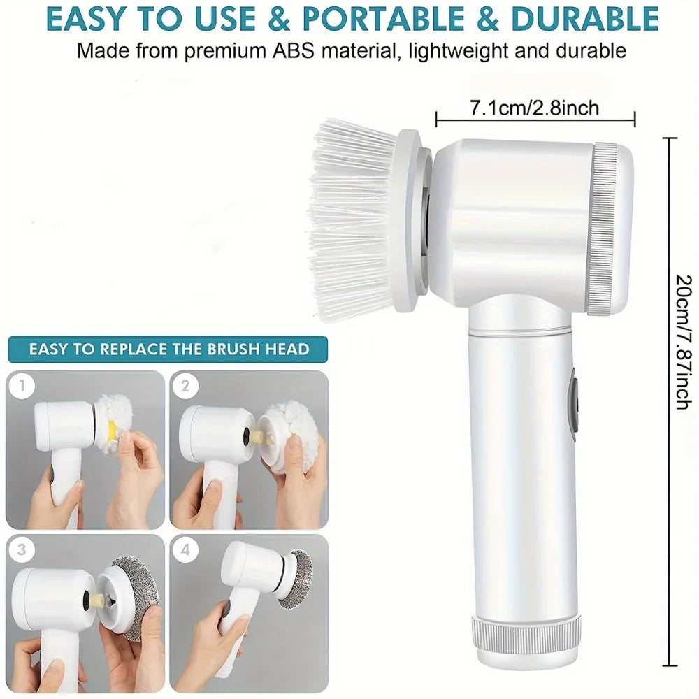 Electric Cleaning Brush Handheld